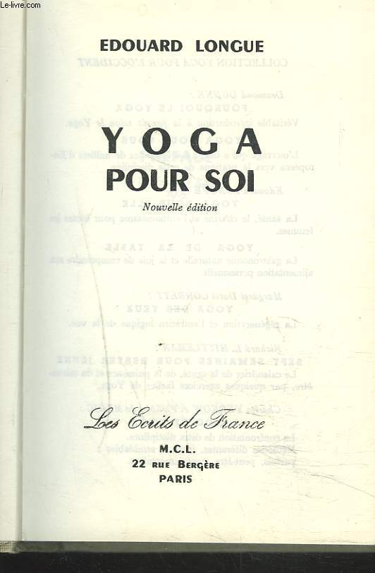 YOGA POUR SOI