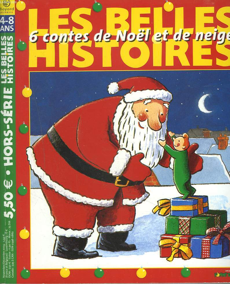 LES BELLES HISTOIRES 4-8 ANS. HORS-SERIE 6 CONTES DE NOL ET DE NEIGE.