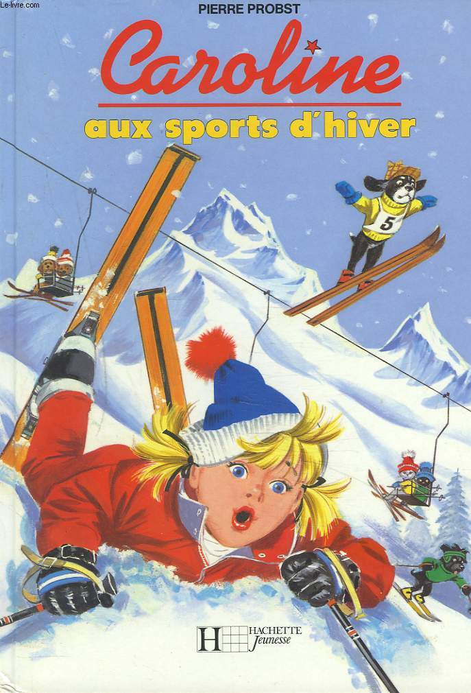 CAROLINE AUX SPORTS D'HIVER.
