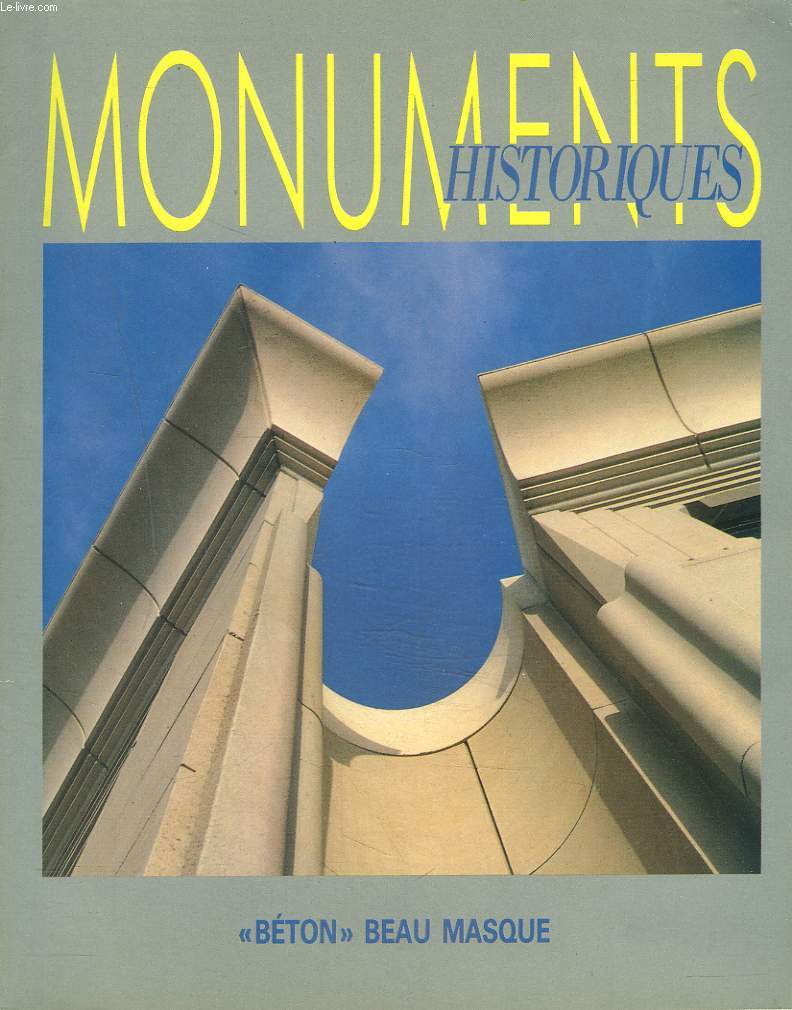 MONUMENTS HISTORIQUES N140, JUILLET-AOT 1985. 