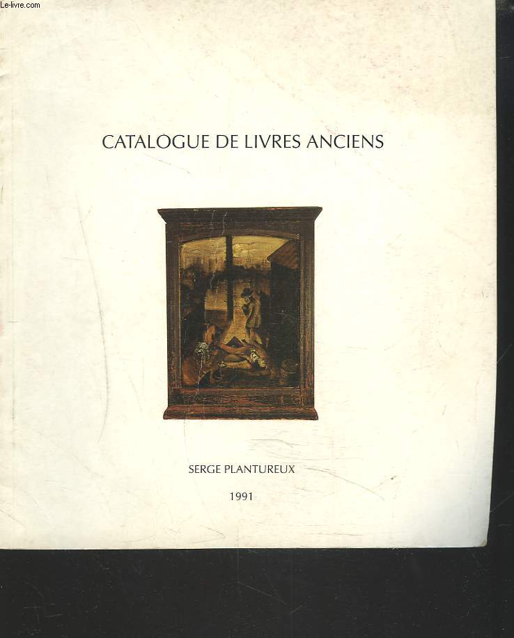 CATALOGUE DE LIVRES ANCIENS