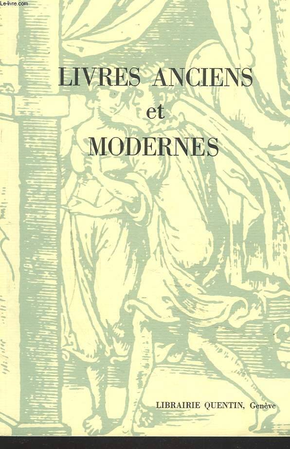 CATALOGUE N4, 1982. LIVRES ANCIENS ET MODERNES.