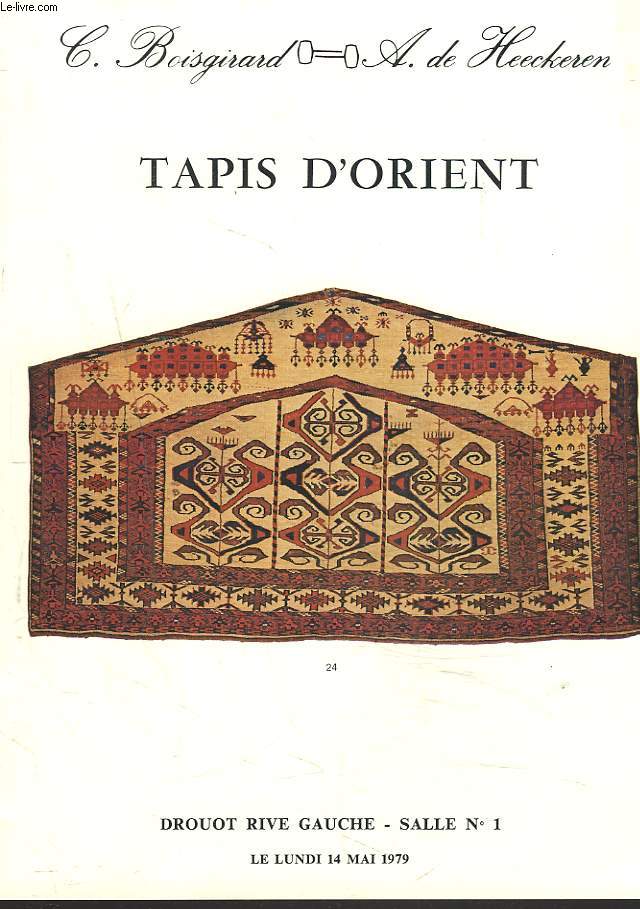 TAPIS D'ORIENT. LE 14 MI 1979.