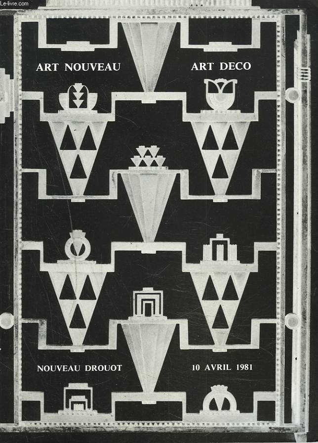 ART 1900. ART DECO. VENTE LE 10 AVRIL 1981.