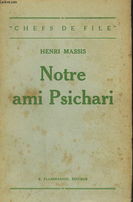 NOTRE AMI PSICHARI