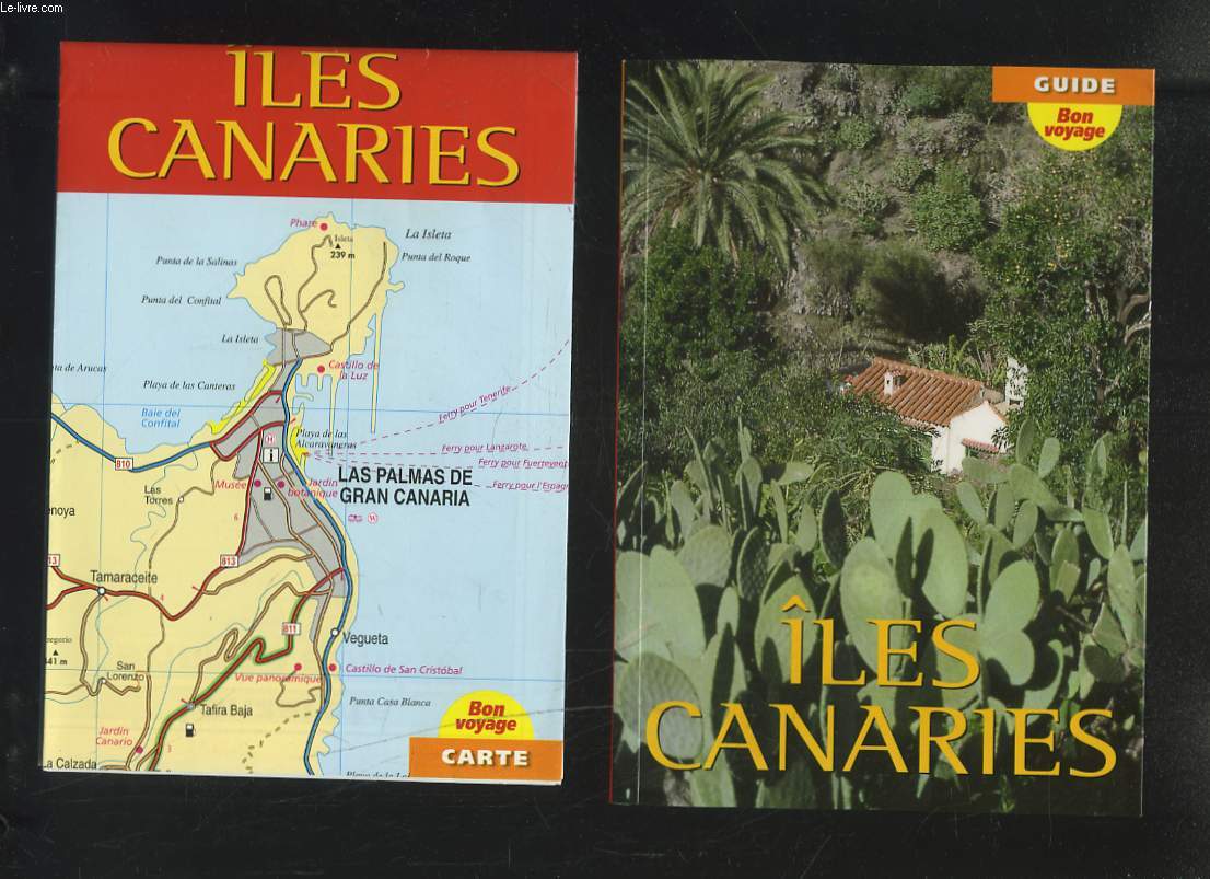LES CANARIES. GUIDE + CARTE.
