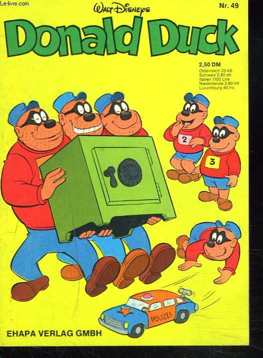DONALD DUCK N49.ONKEL DAGOBERT. DER MAXISOMBRERO. DER SOMBRERITOS.