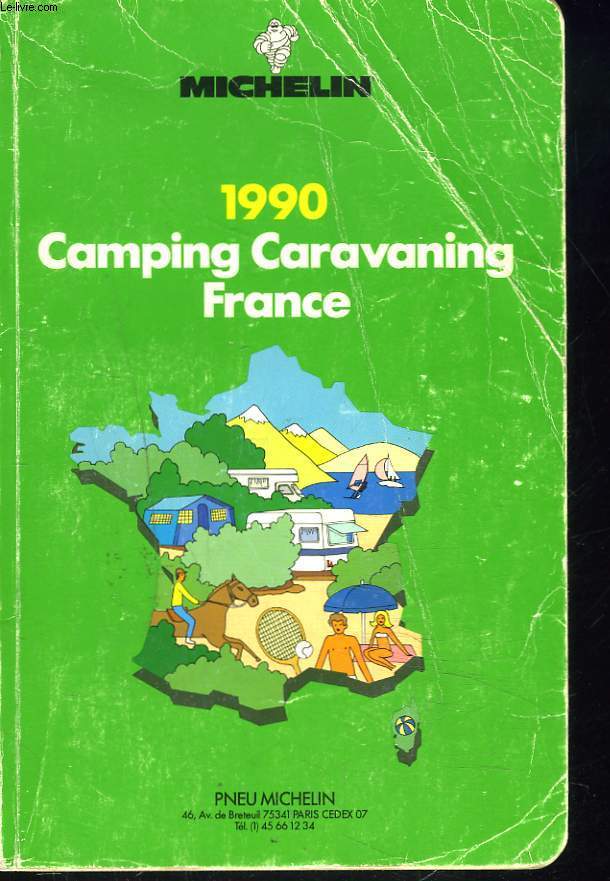 CAMPING CARAVANING FRANCE 1990.