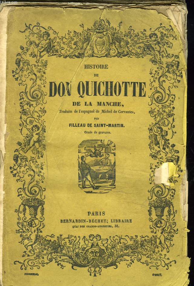 HISTOIRE DE DON QUICHOTTE DE LA MANCHE