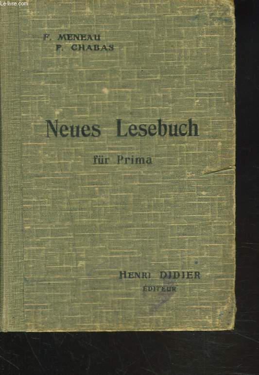 NEUES LESEBUCH FR PRIMA