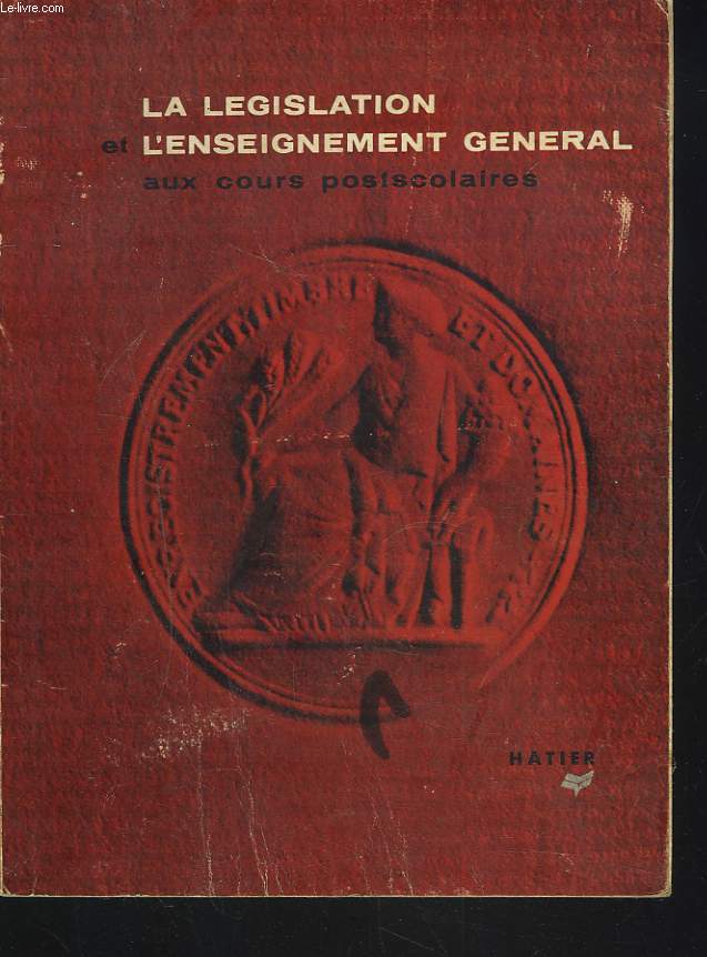 LA LEGISLATION ET L'ENSEIGNEMENT GENERAL AU COURS POSTSCOLAIRE. JEUNESSE RURALE