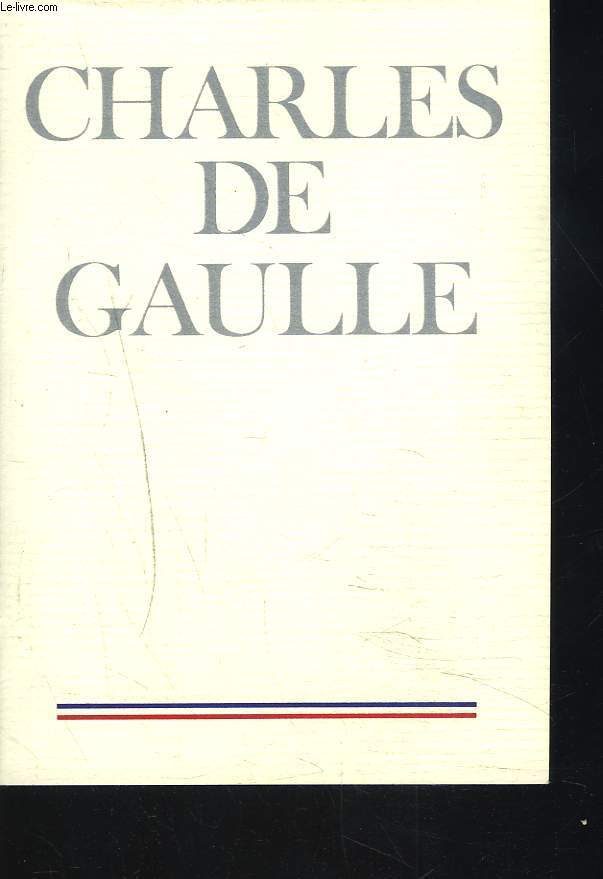 CHARLES DE GAULLE