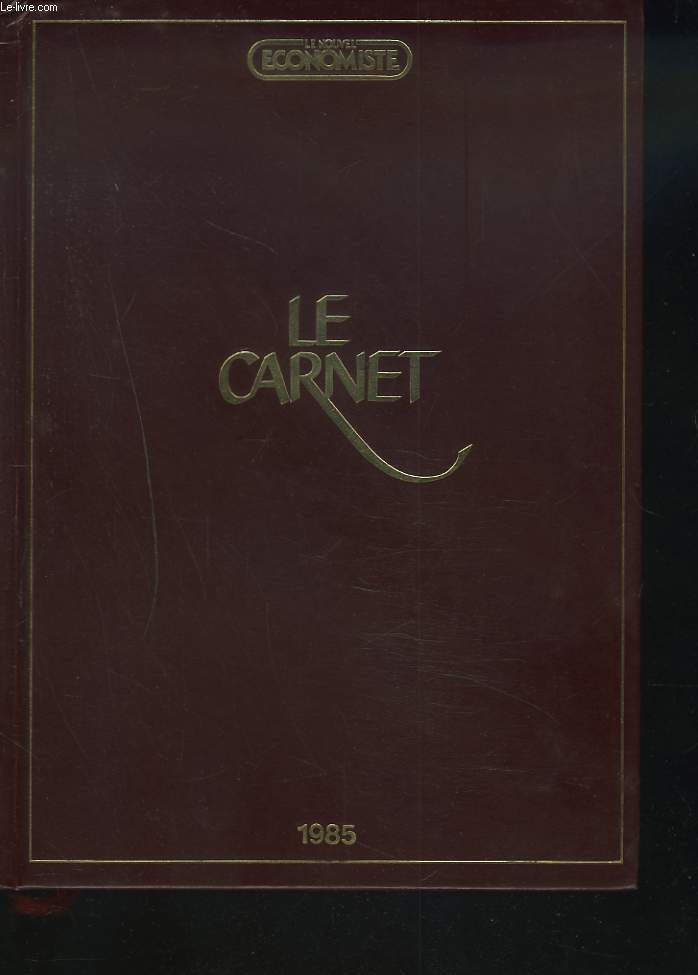 LE CARNET. EDITION 1985.
