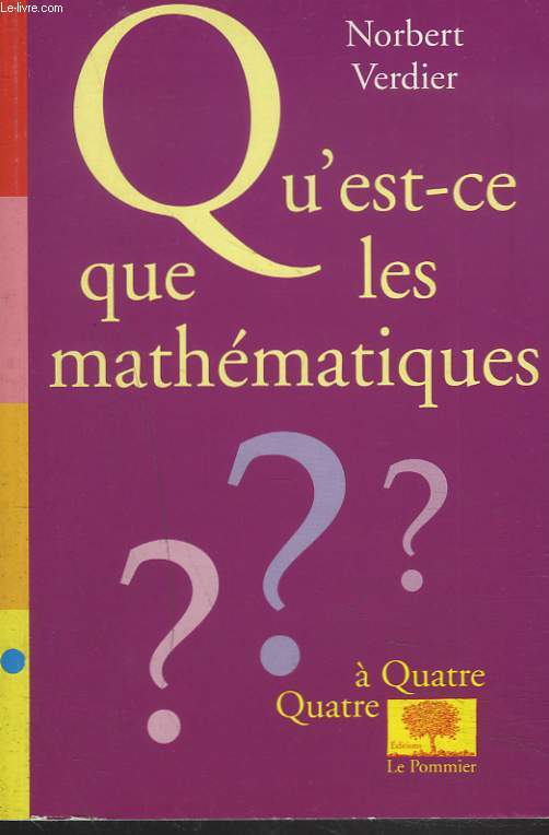 QU4EST-CE QUE LES MATHEMATIQUES ?