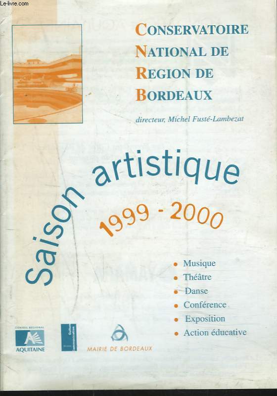 SAISON ARTISTIQUE 1999-2000.