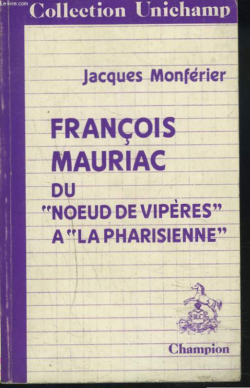 FRANCOIS MAURIAC DU 