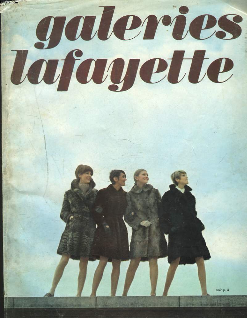 CATALOGUE DES GALERIES LAFAYETTE N6, HIVER 1969-1970.