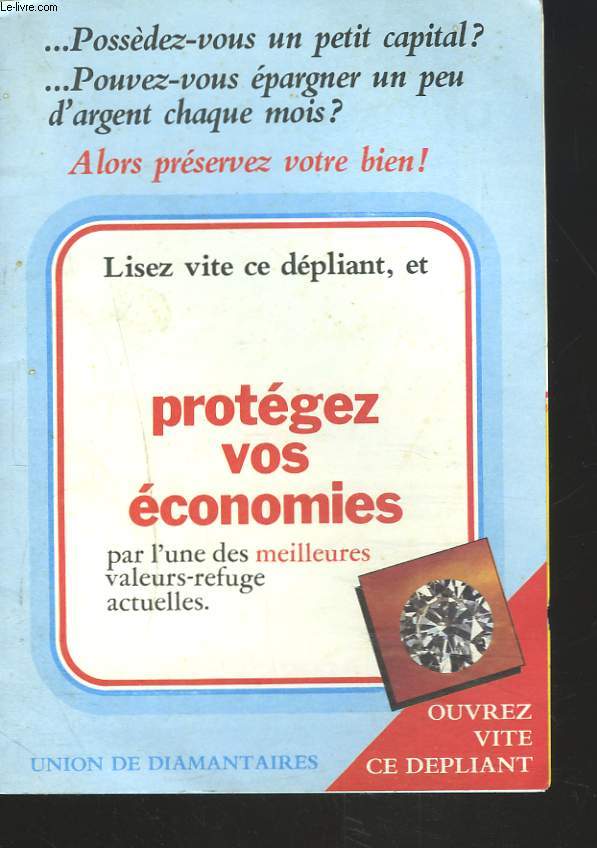 PROTEGEZ VOS ECONOMIE PAR L'UNE DES MEILLEURES VALEURS-REFUGE ACTUELLES