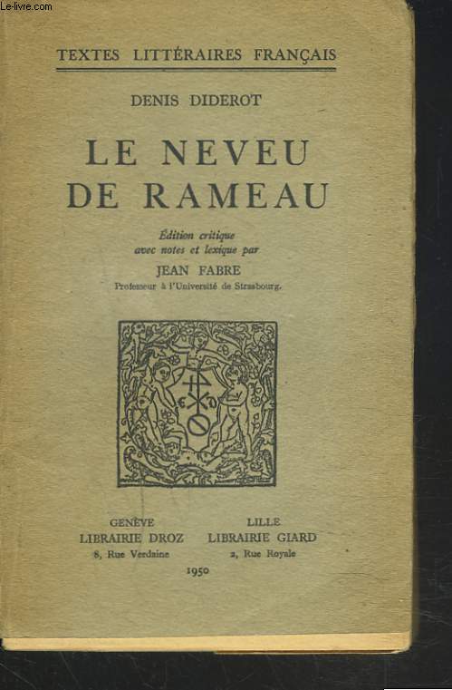 LE NEVEU DE RAMEAU