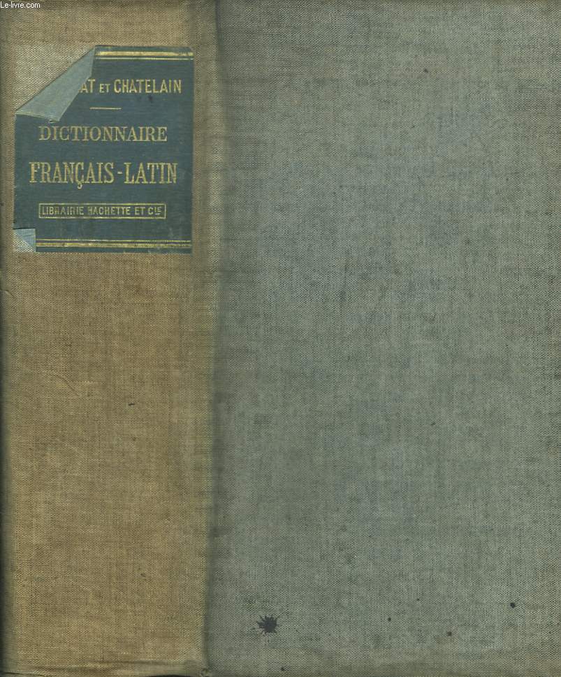 DICTIONNAIRE LATIN-FRANCAIS