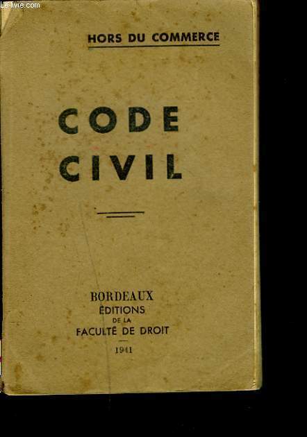 CODE CIVIL