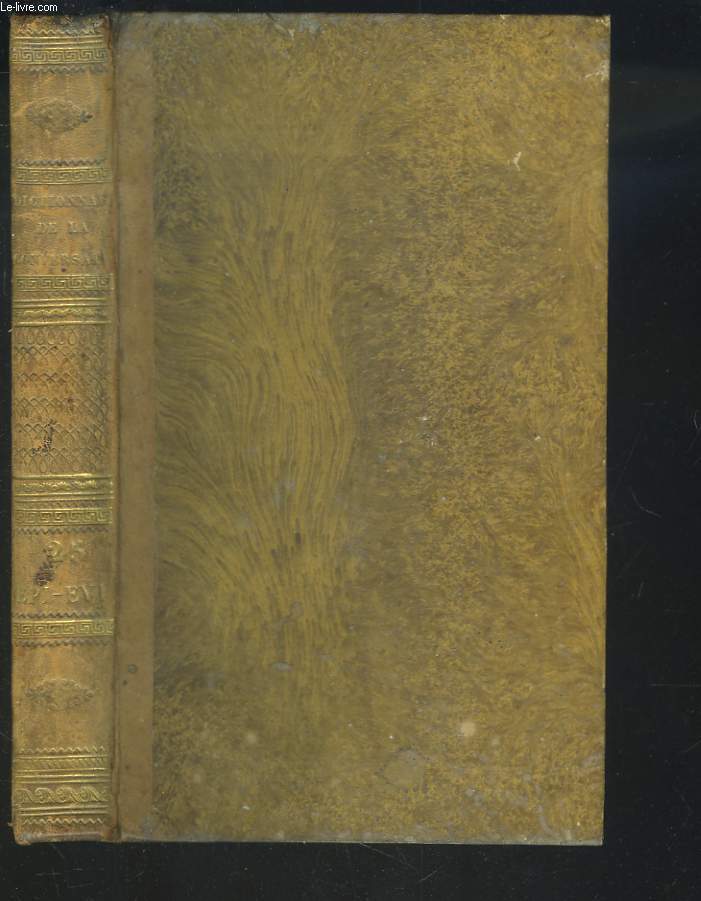 DICTIONNAIRE DE LA CONVERSATION ET DE LA LECTURE. TOME XXV. (EPI-EVI).