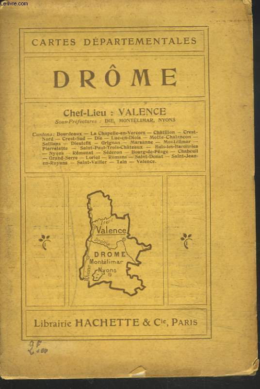 CARTES DEPARTEMENTALES. DRME.
