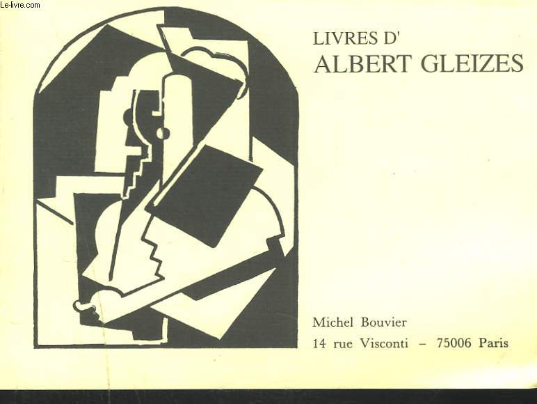 LIVRES D'ALBERT GLEIZES.