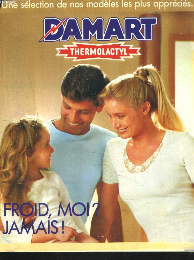 CATALOGUE DAMART THERMOLACTYL 1987.