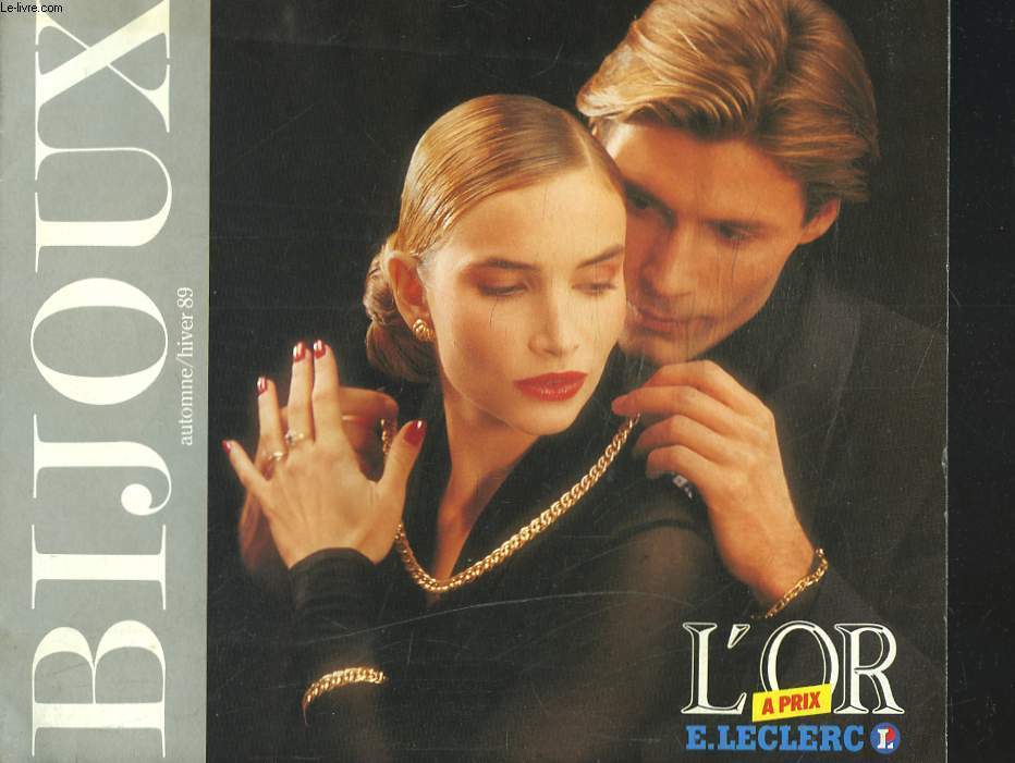 CATALOGUE E. LECLERC. BIJOUX AUTOMNE-HIVER 1989.