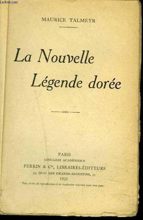 LA NOUVELLE LEGENDE DOREE
