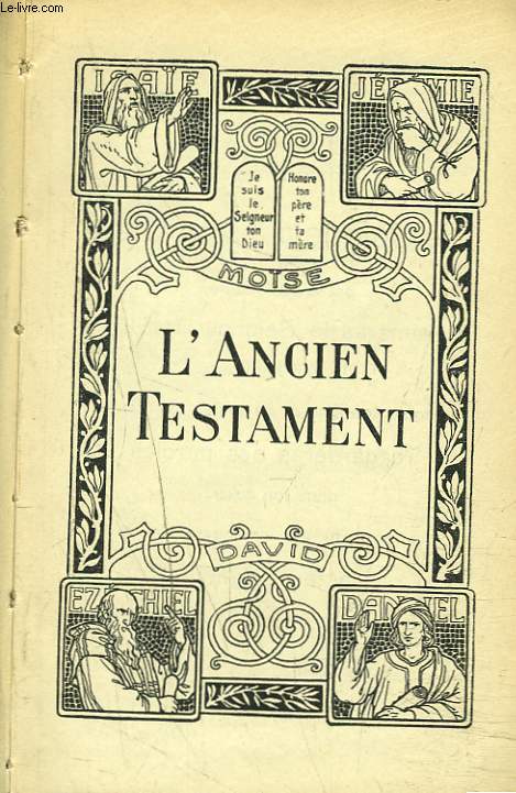 L'ANCIEN TESTAMENT.