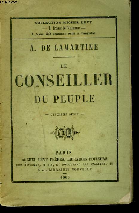 LE CONSEILLER DU PEUPLE. 2e SERIE.