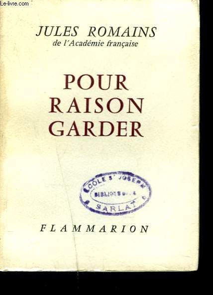 POUR RAISON GARDER