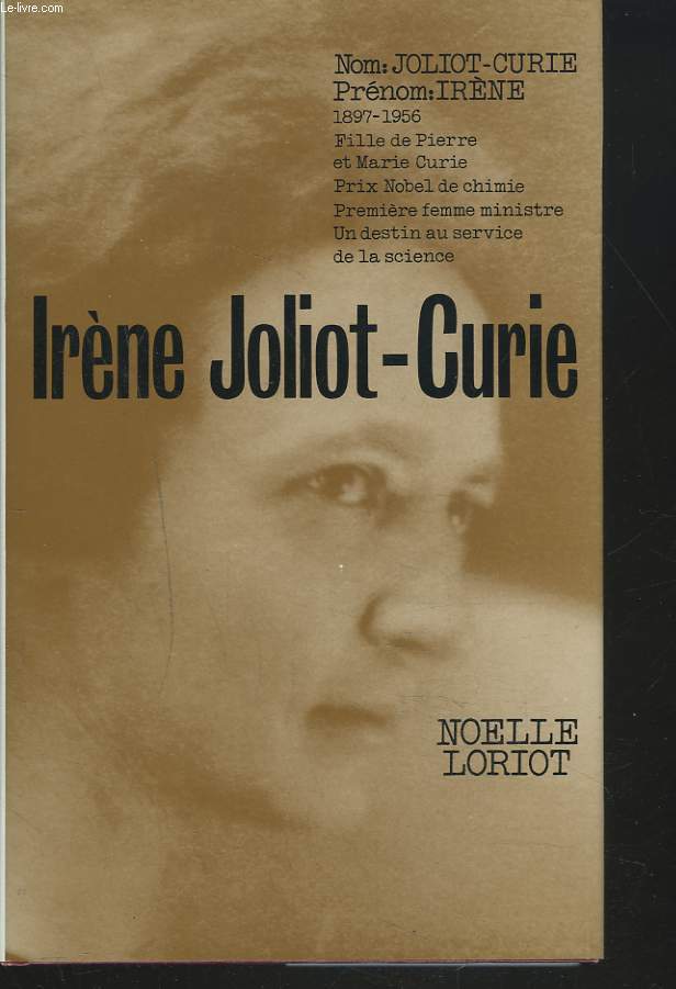 IRENE JOLIOT-CURIE