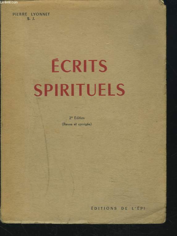 ECRITS SPIRITUELS