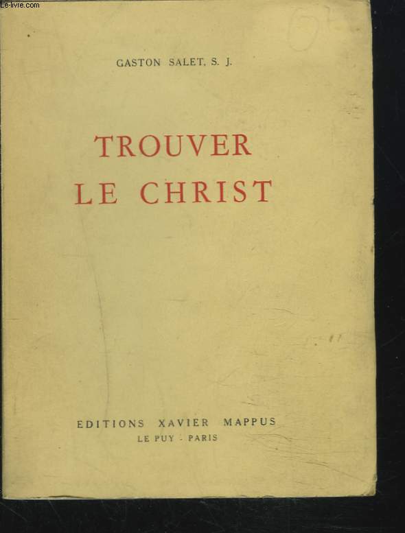 TROUVER LE CHRIST