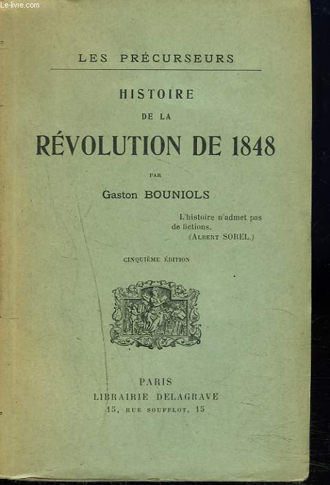 HISTOIRE DE LA REVOLUTION DE 1848.