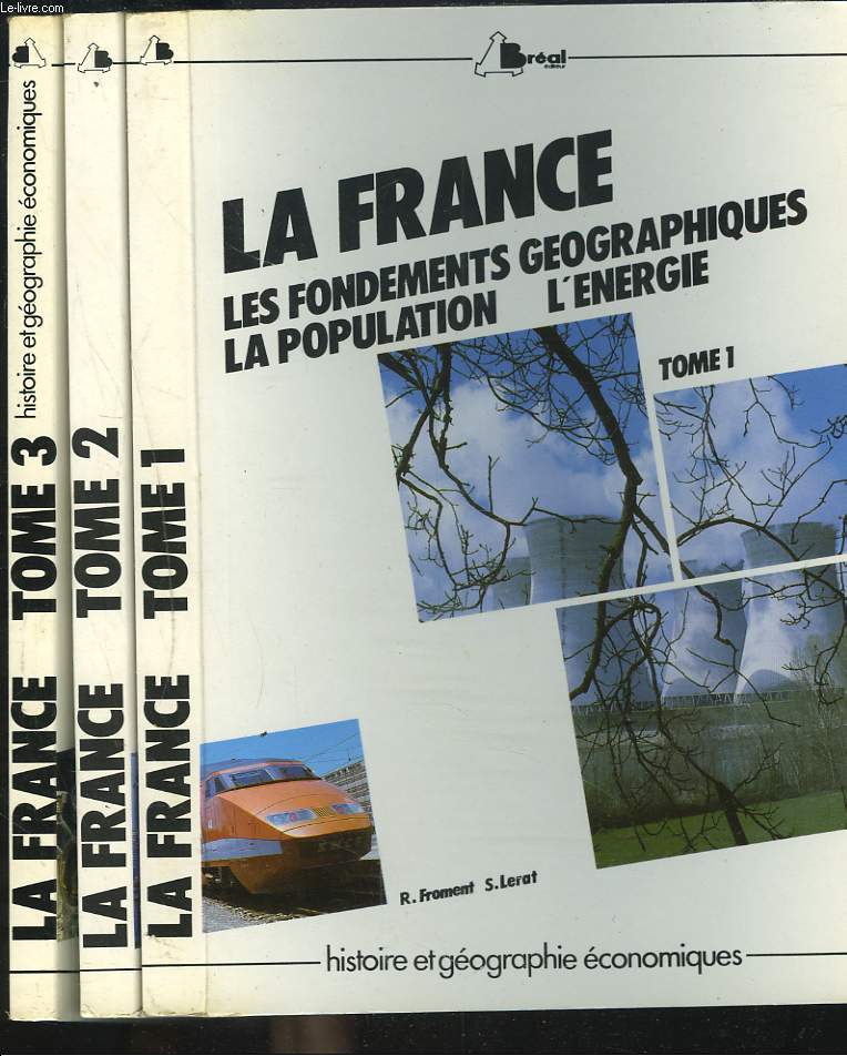 LA FRANCE. TOMES 1 à 3. - R. FROMENT, S. LERAT - 1989 - Afbeelding 1 van 1