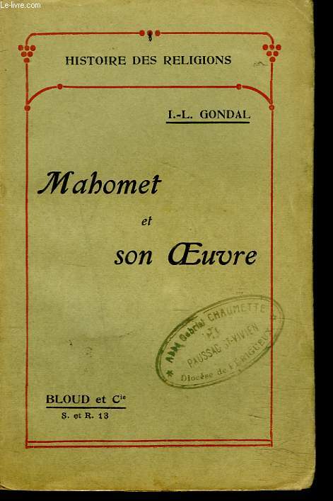 MAHOMET ET SON OEUVRE