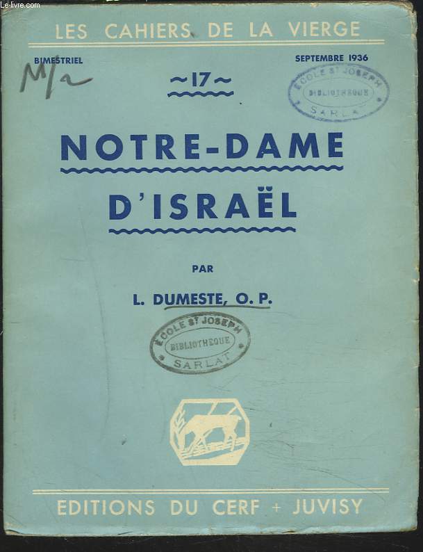 NOTRE-DAME D'ISRAL.