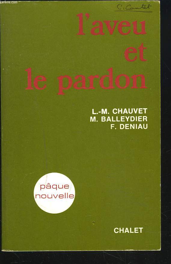 L'AVEU ET LE PARDON