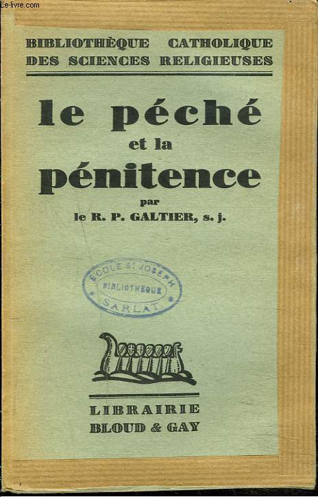 LE PECHE ET LA PENITENCE.