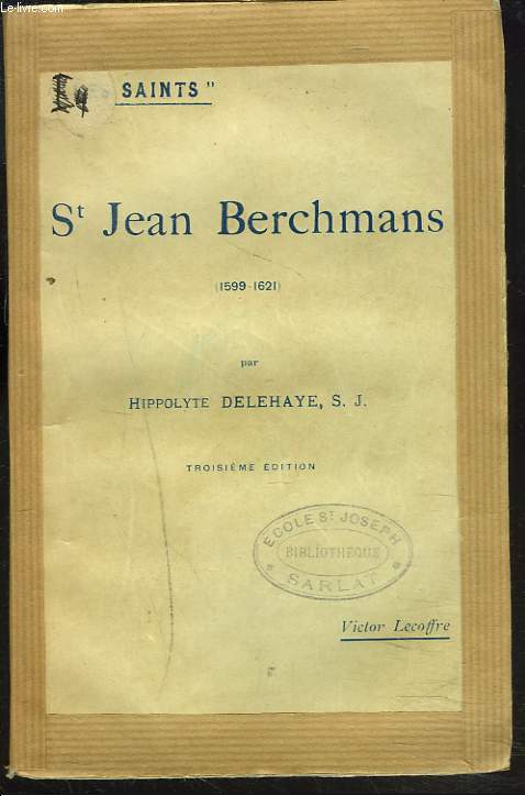 St JEAN BERCHMANS (1599-1621).