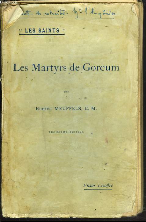 LES MARTYRS DE GORCUM.