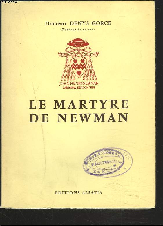 LE MARTYRE DE NEWMAN