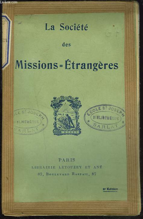 LA SOCIETE DES MISSIONS ETRANGERES