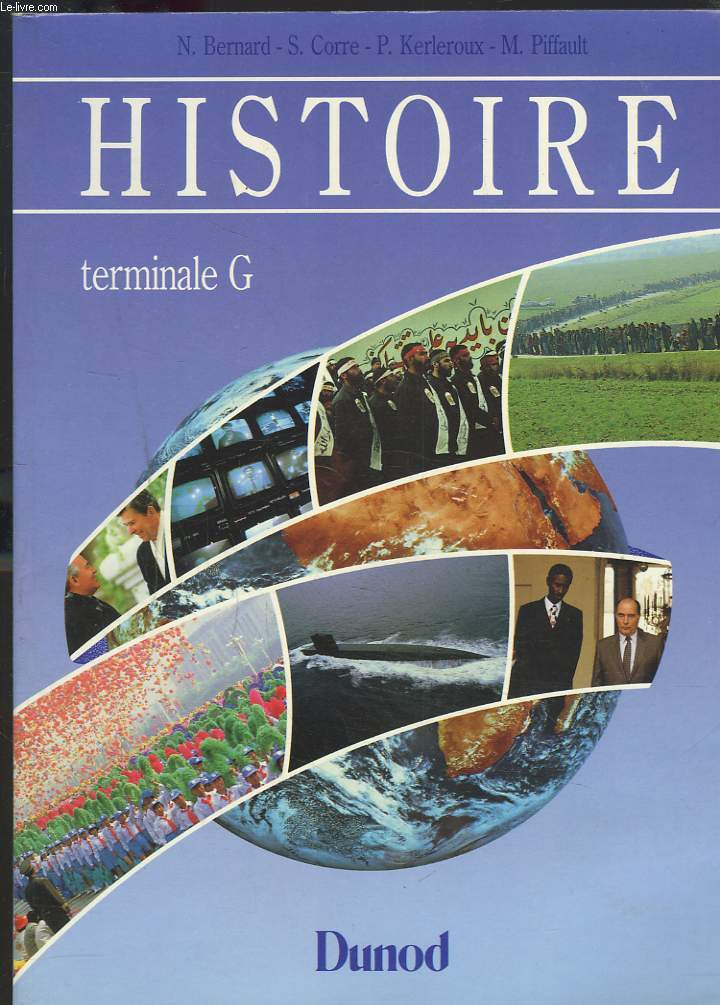 HISTOIRE. TERMINALE G.