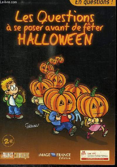 LES QUESTIONS A POSER AVANT DE FETER HALLOWEEN
