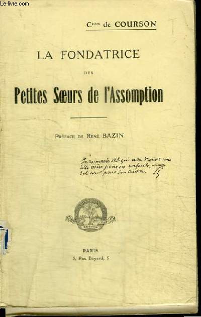 LA FONDATRICE DES PETITES SOEURS DE L'ASSOMPTION